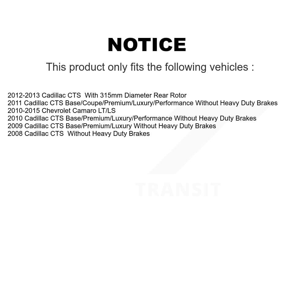 Transit Auto - KGF-103413 - Rear Disc Brake Kits image 19