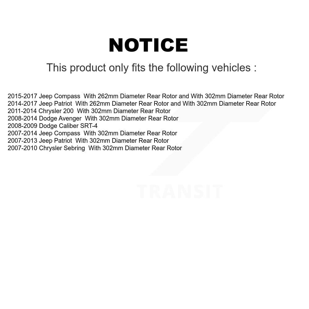 Transit Auto - KGF-103899 - Rear Disc Brake Kits image 19