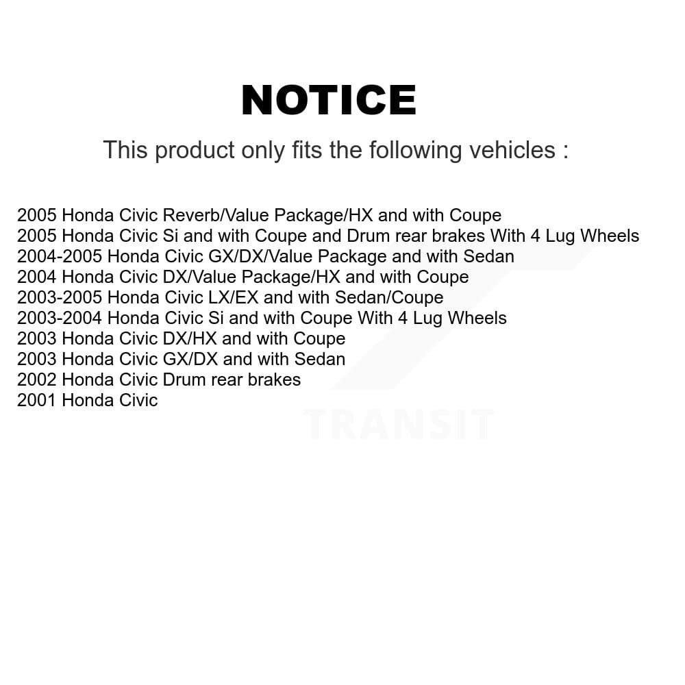 Transit Auto - KGN-100029 - Rear Brake Drum Kits image 19