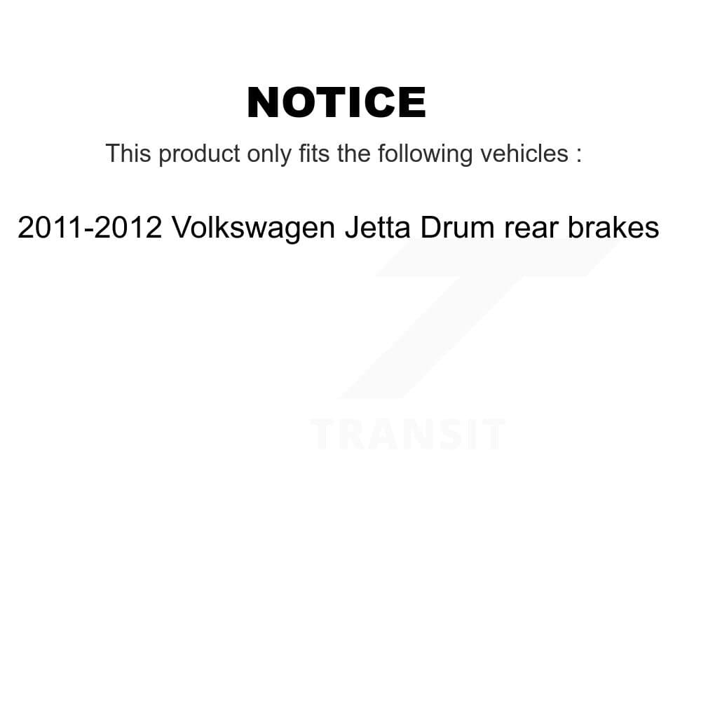 Transit Auto - KGN-100142 - Rear Brake Drum Kits image 19