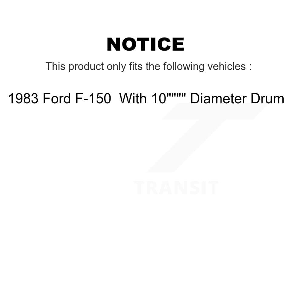 Transit Auto - KGN-100160 - Rear Brake Drum Kits image 19