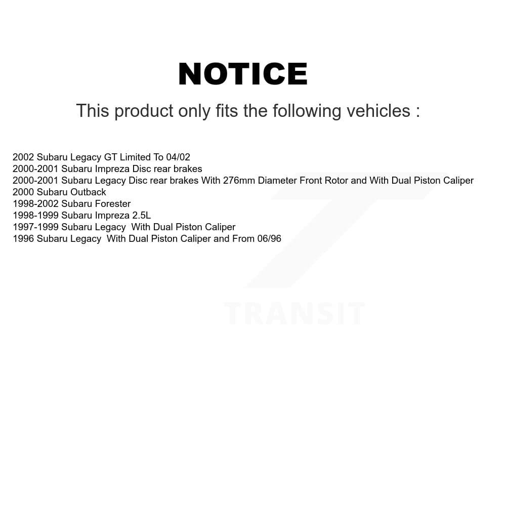 Transit Auto - KGS-100199 - Front Disc Brake Kits image 19