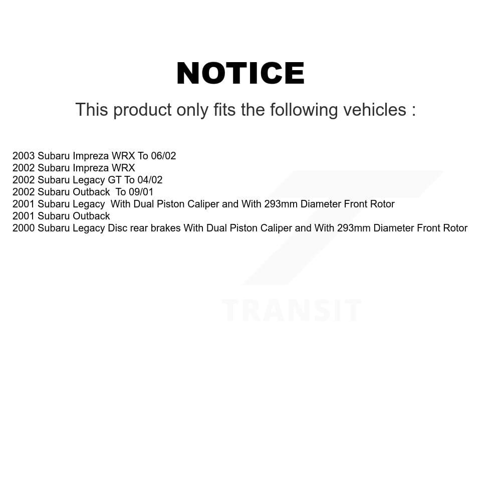 Transit Auto - KGS-100282 - Front Disc Brake Kits image 19