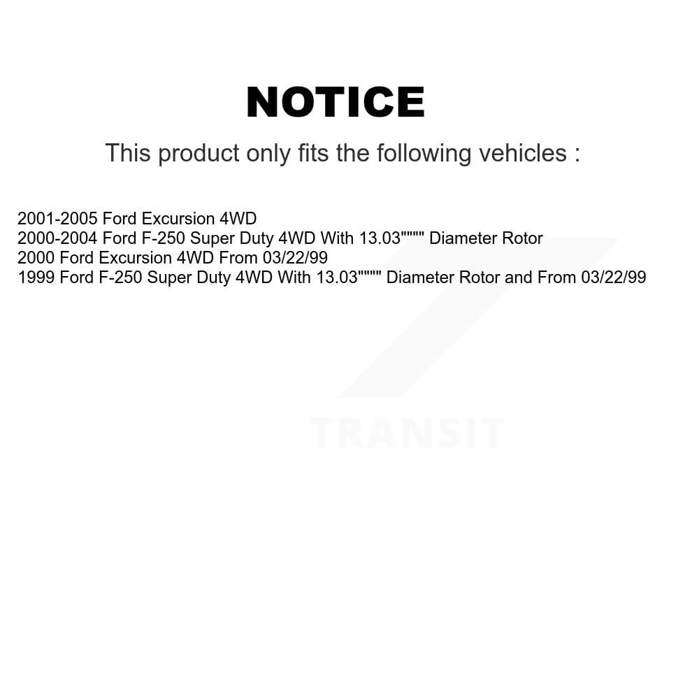 Transit Auto - KGS-100606 - Front and Rear Disc Brake Kits image 19
