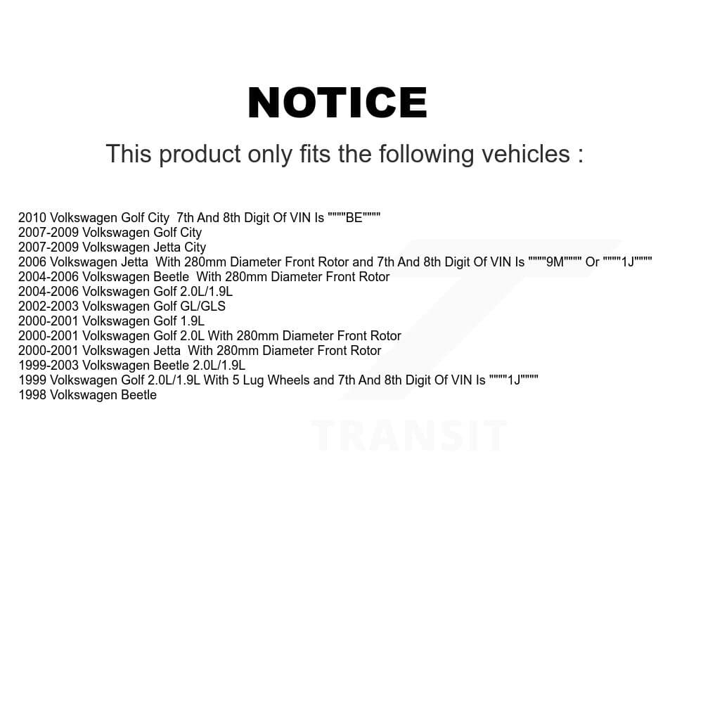 Transit Auto - KGS-100772 - Front and Rear Disc Brake Kits image 19