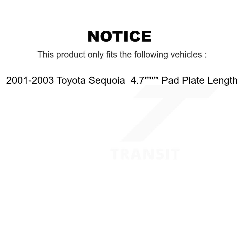 Transit Auto - KGS-100790 - Front and Rear Disc Brake Kits image 19