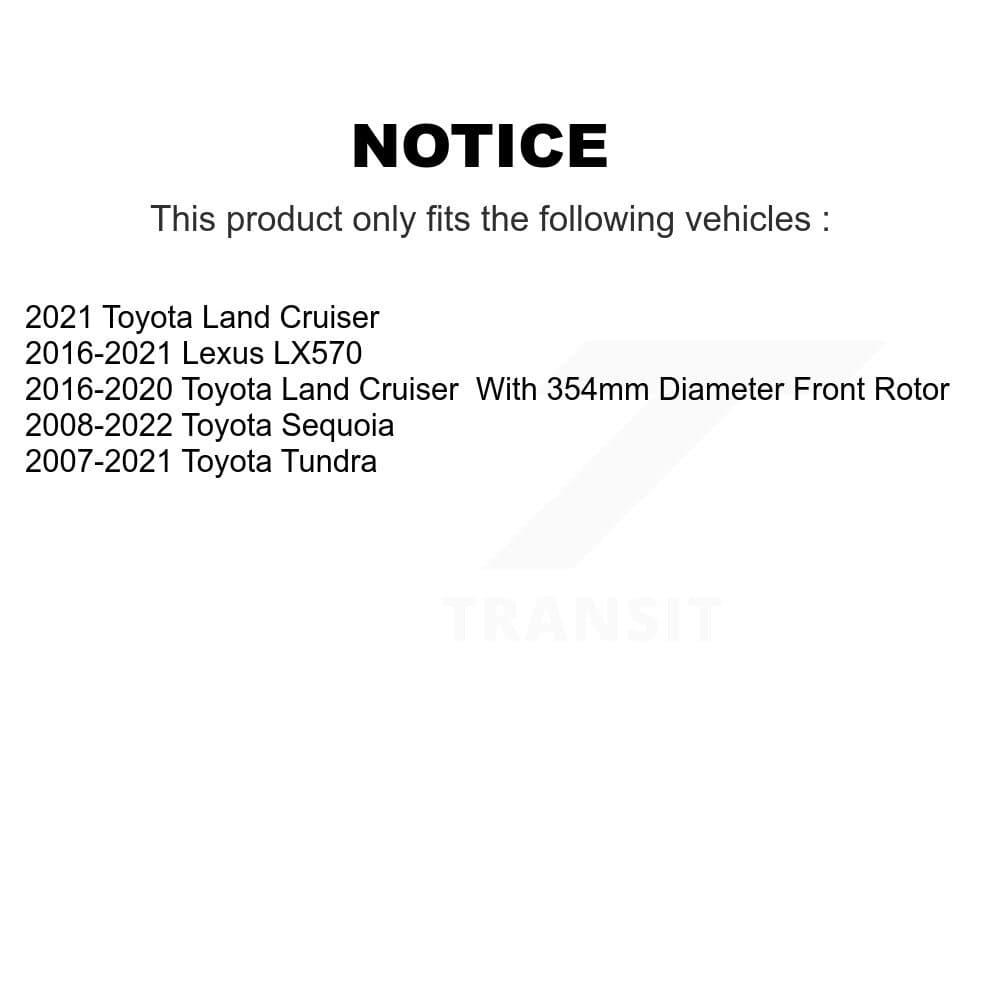 Transit Auto - KGS-100984 - Front and Rear Disc Brake Kits image 19