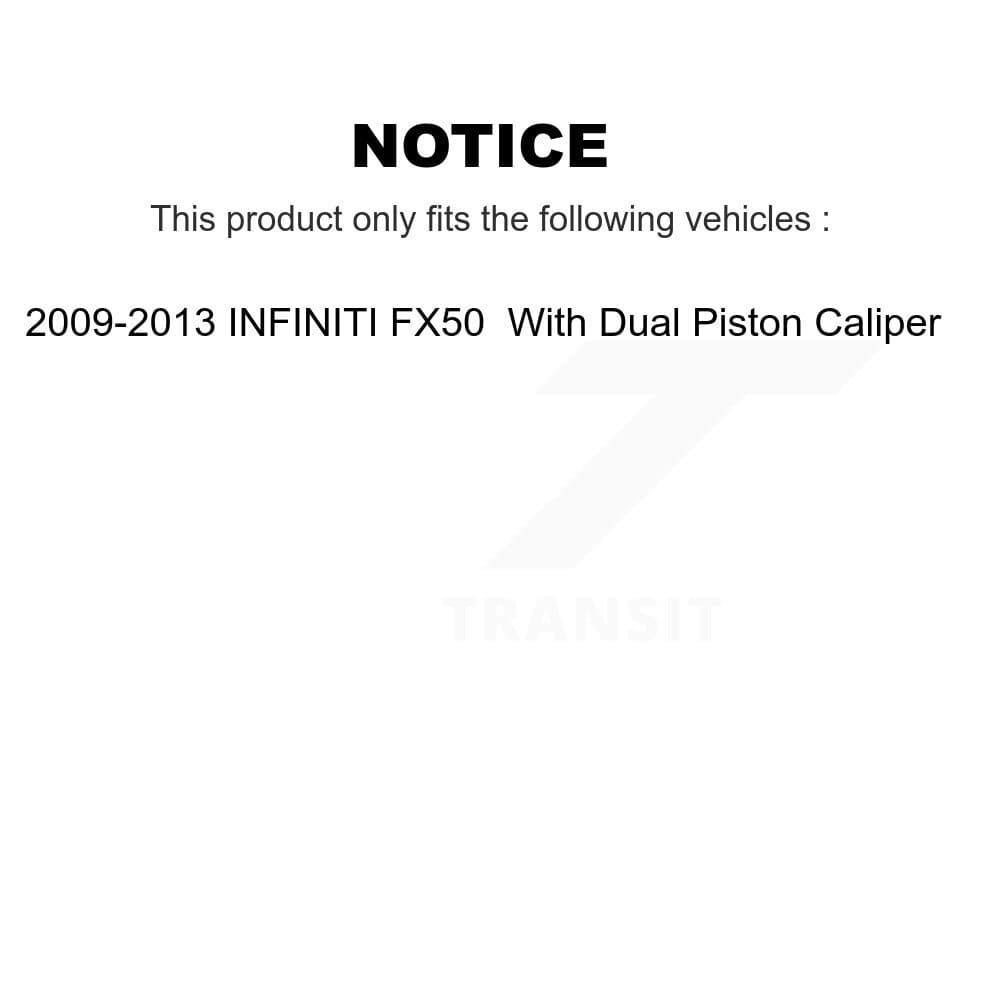 Transit Auto - KGS-101023 - Front and Rear Disc Brake Kits image 19