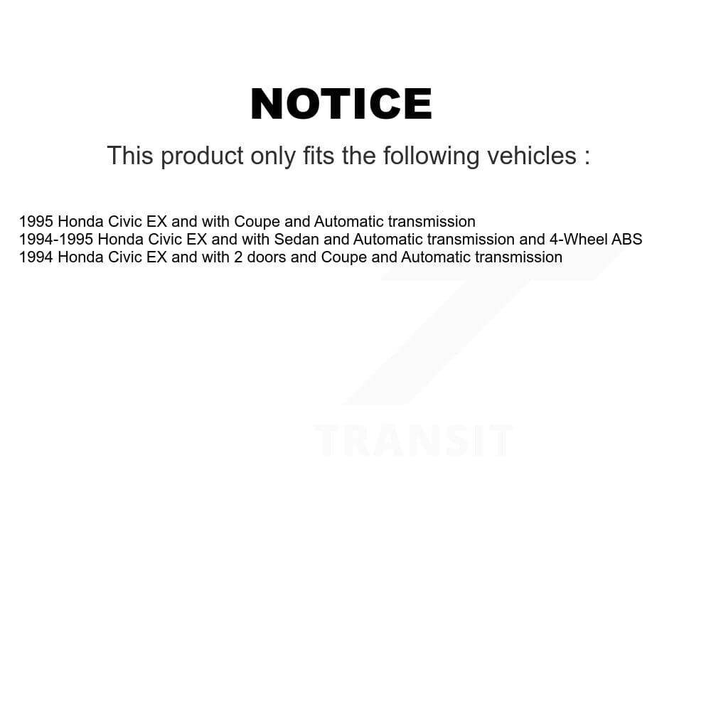 Transit Auto - KGS-101525 - Front and Rear Disc Brake Kits image 24