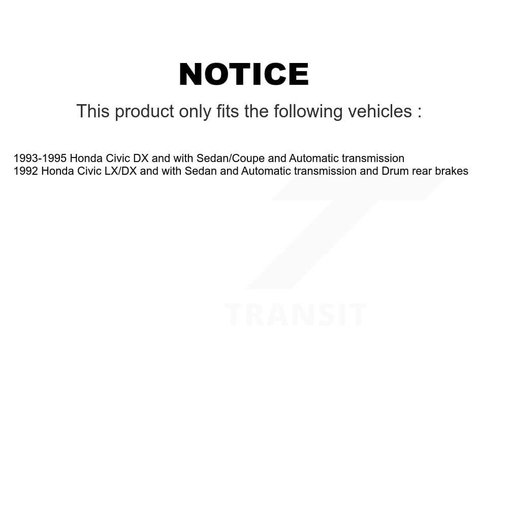 Transit Auto - KGS-101530 - Front and Rear Disc Brake Kits image 24