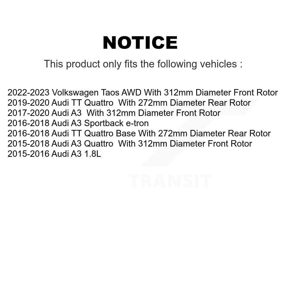 Transit Auto - KGS-101716 - Front and Rear Disc Brake Kits image 19
