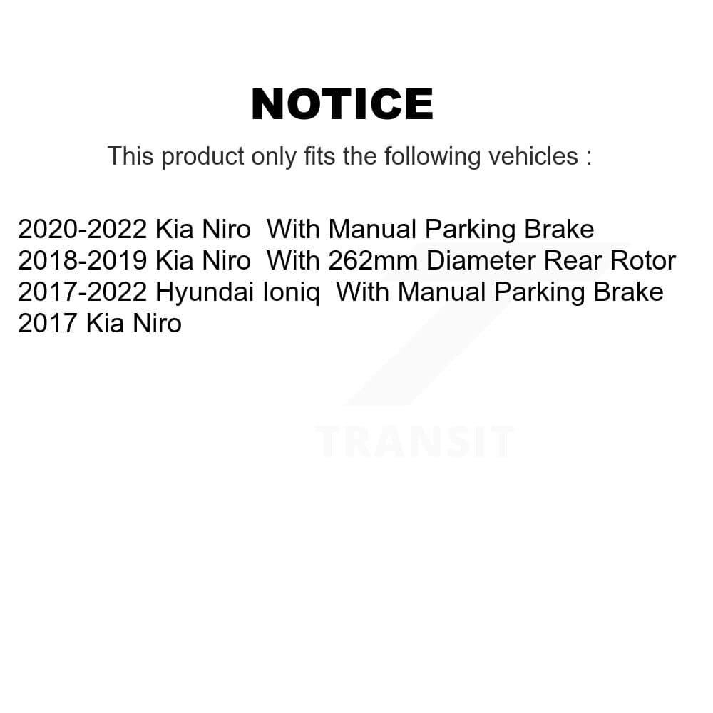 Transit Auto - KGS-102339 - Front and Rear Disc Brake Kits image 19