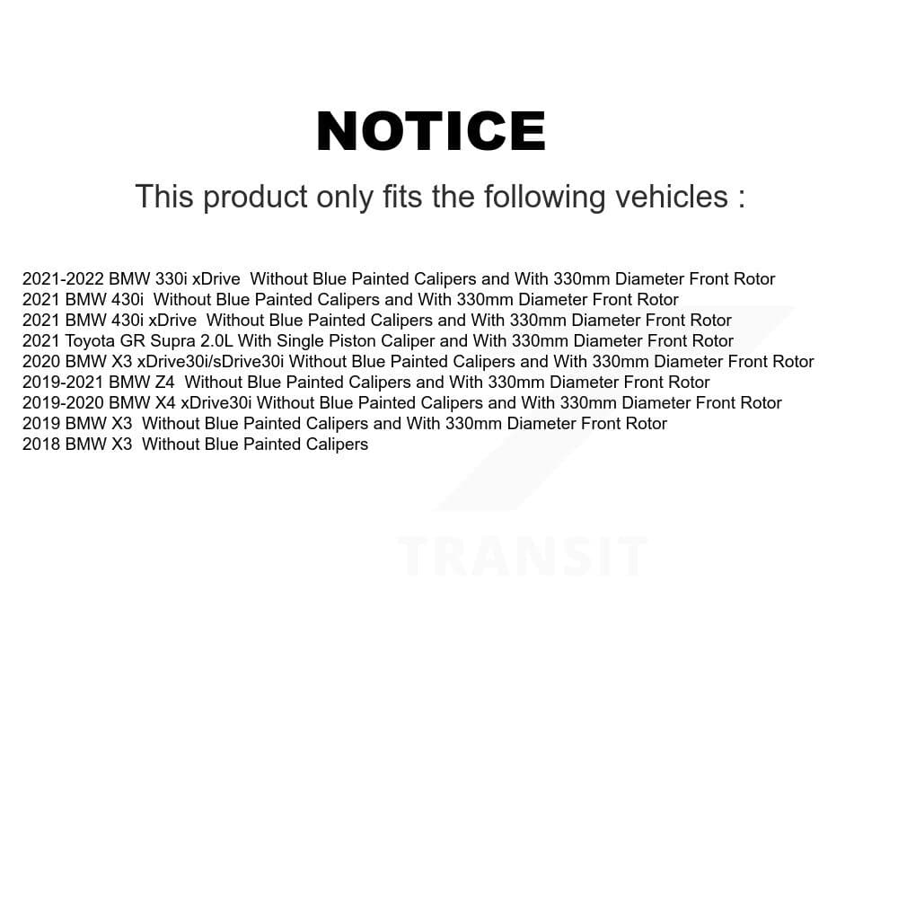 Transit Auto - KGS-102625 - Front Disc Brake Kits image 19