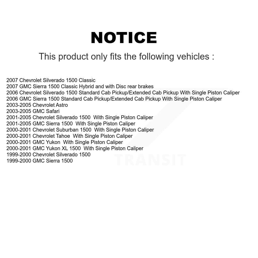 Transit Auto - KGS-103063 - Rear Disc Brake Kits image 19