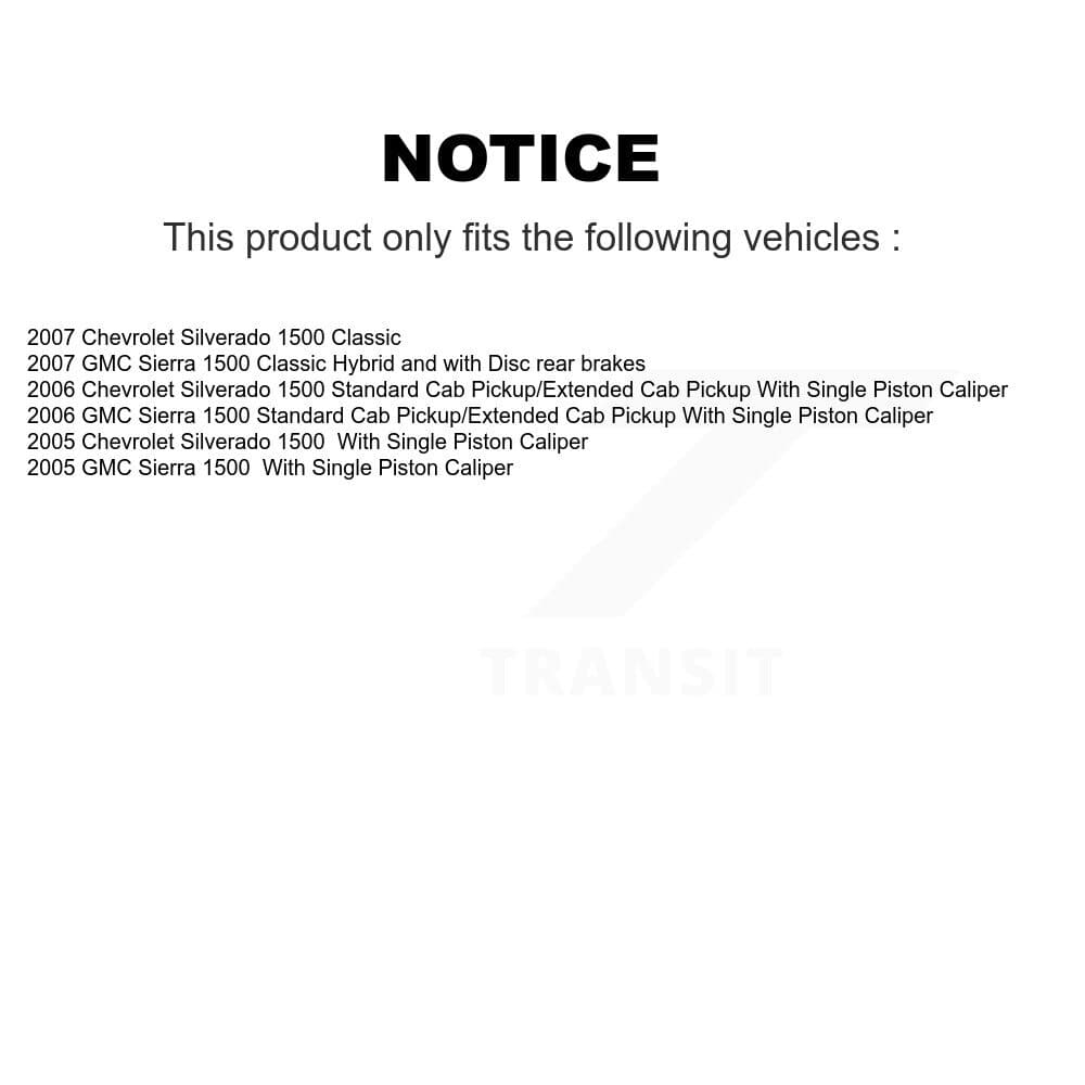 Transit Auto - KGS-103290 - Rear Disc Brake Kits image 19