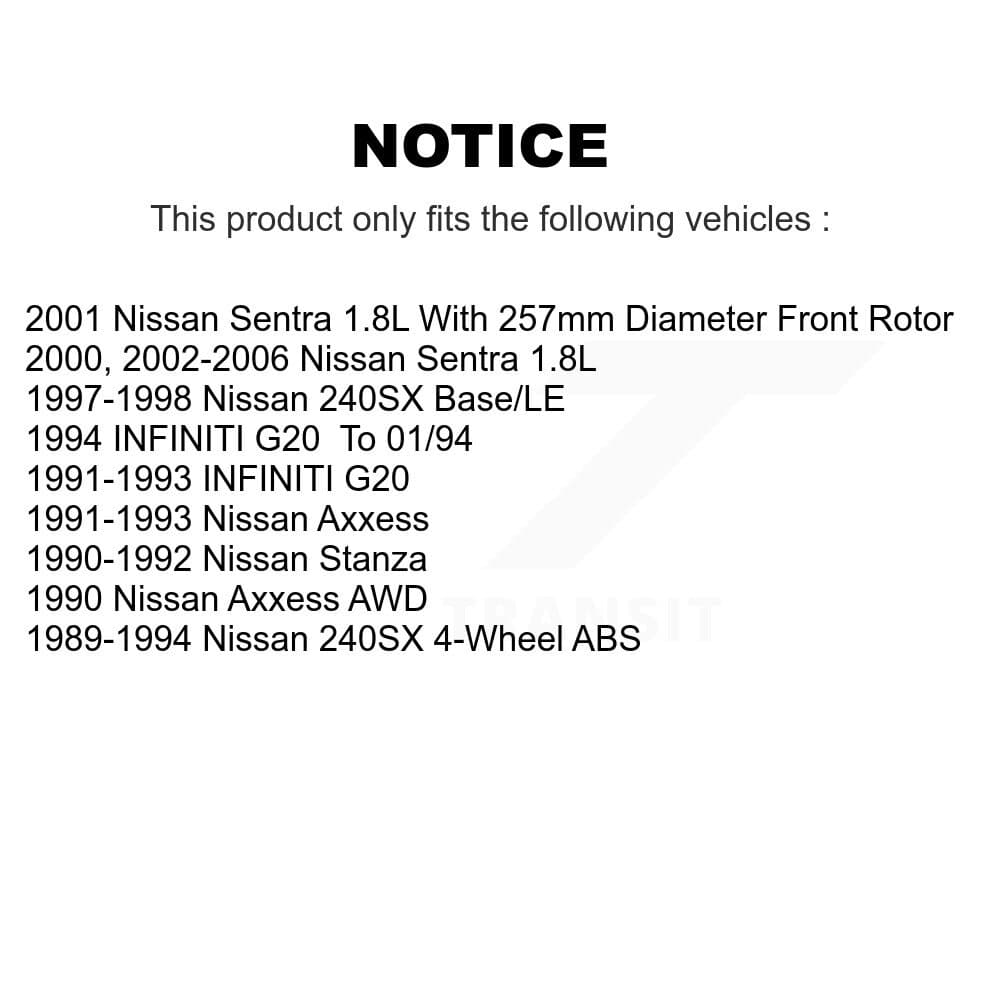 Transit Auto - KGT-100185 - Front Disc Brake Kits image 24