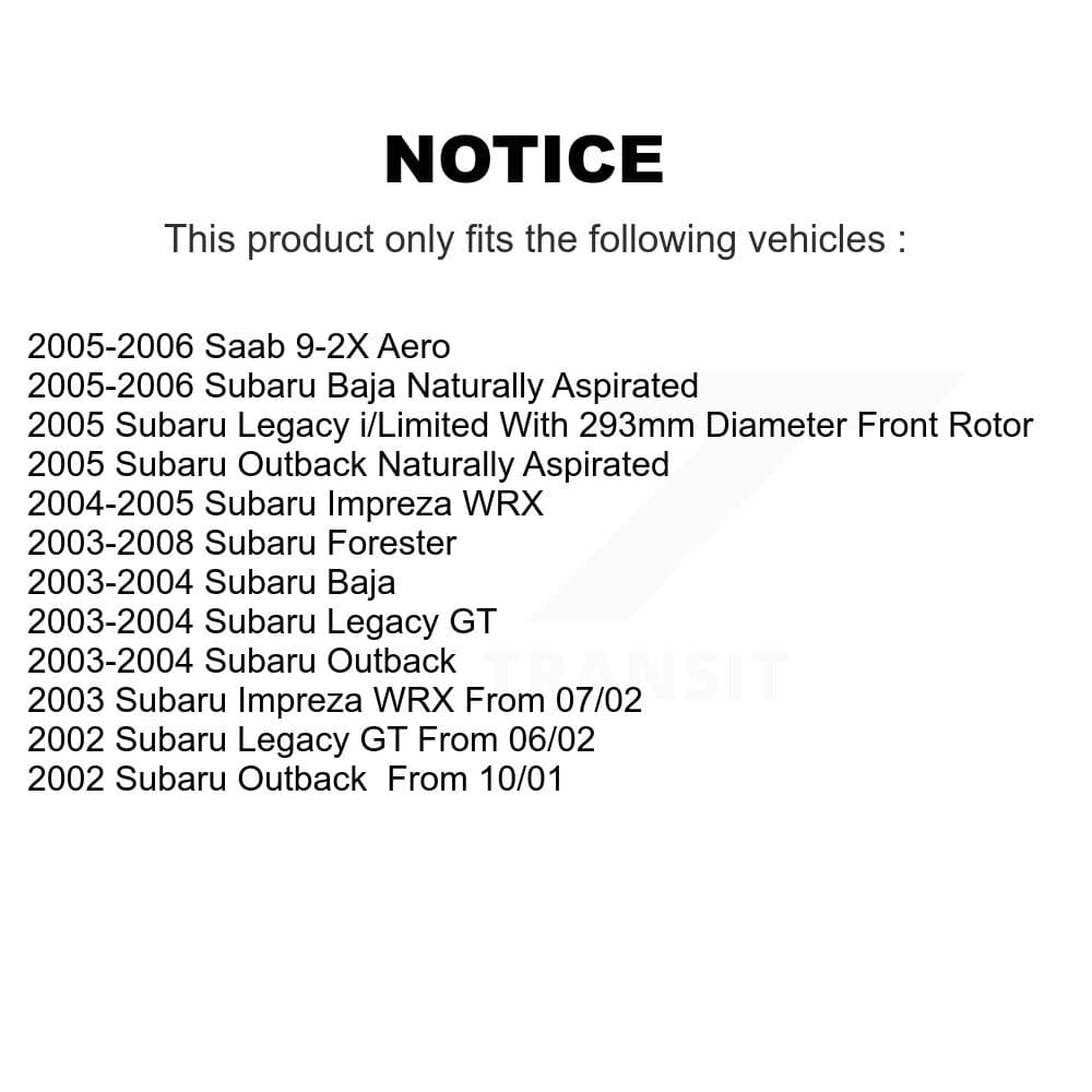 Transit Auto - KGT-100297 - Front Disc Brake Kits image 24