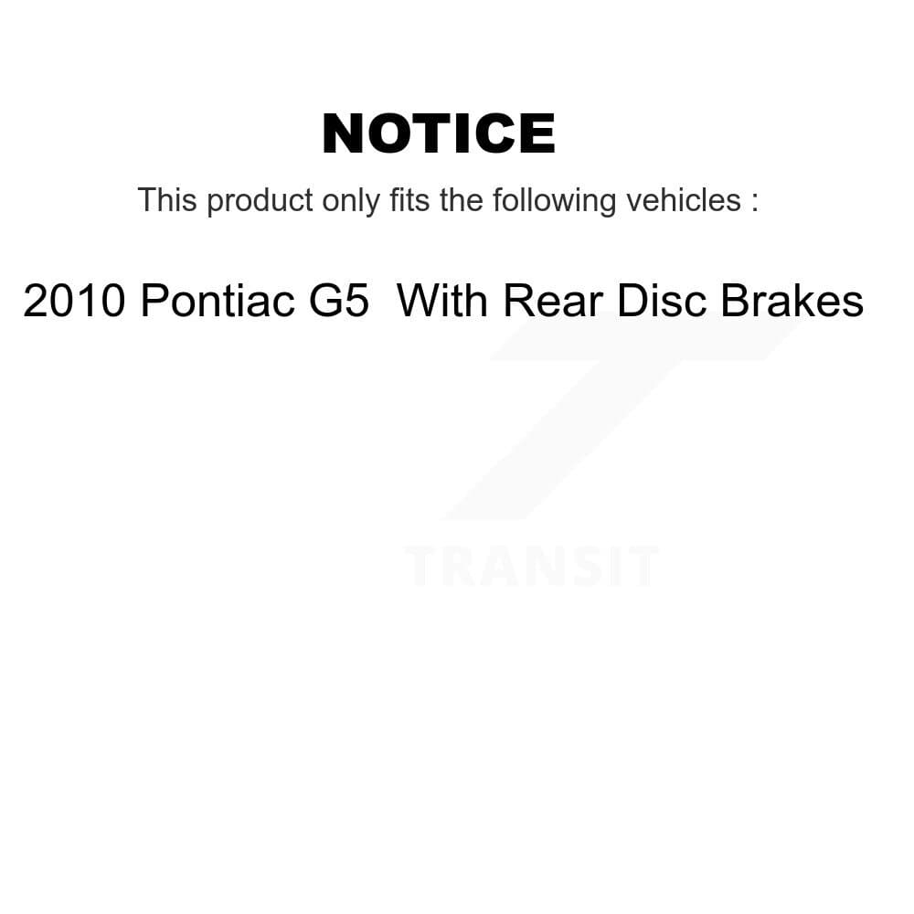 Transit Auto - KGT-100611 - Front and Rear Disc Brake Kits image 24