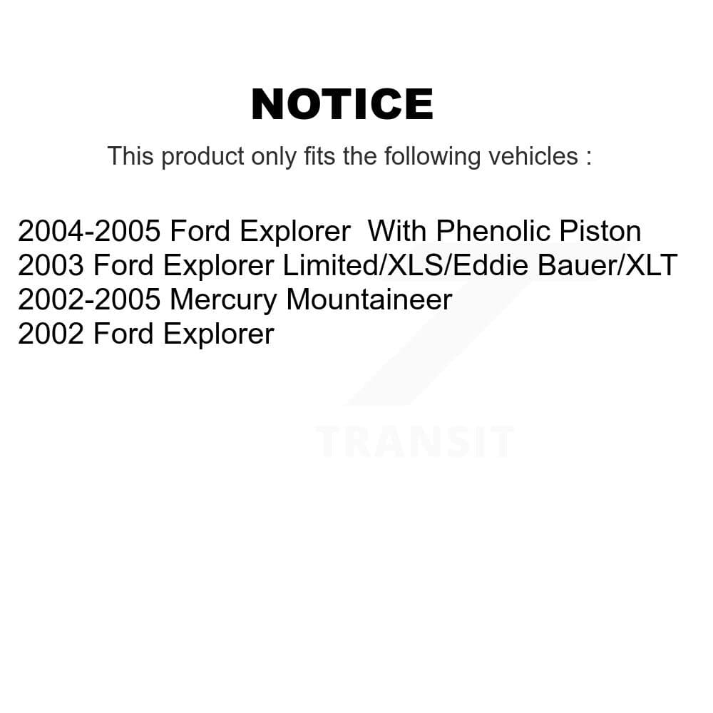 Transit Auto - KGT-100669 - Front and Rear Disc Brake Kits image 24