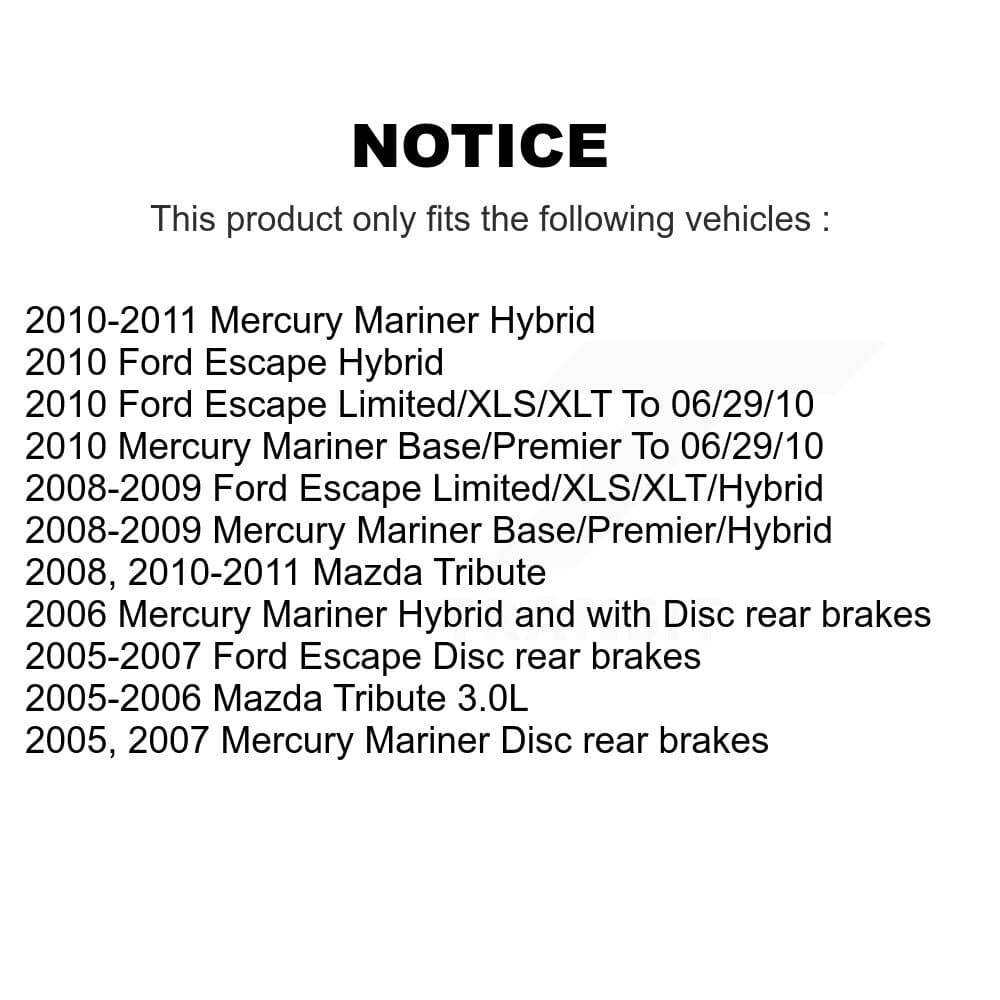 Transit Auto - KGT-100681 - Front and Rear Disc Brake Kits image 24