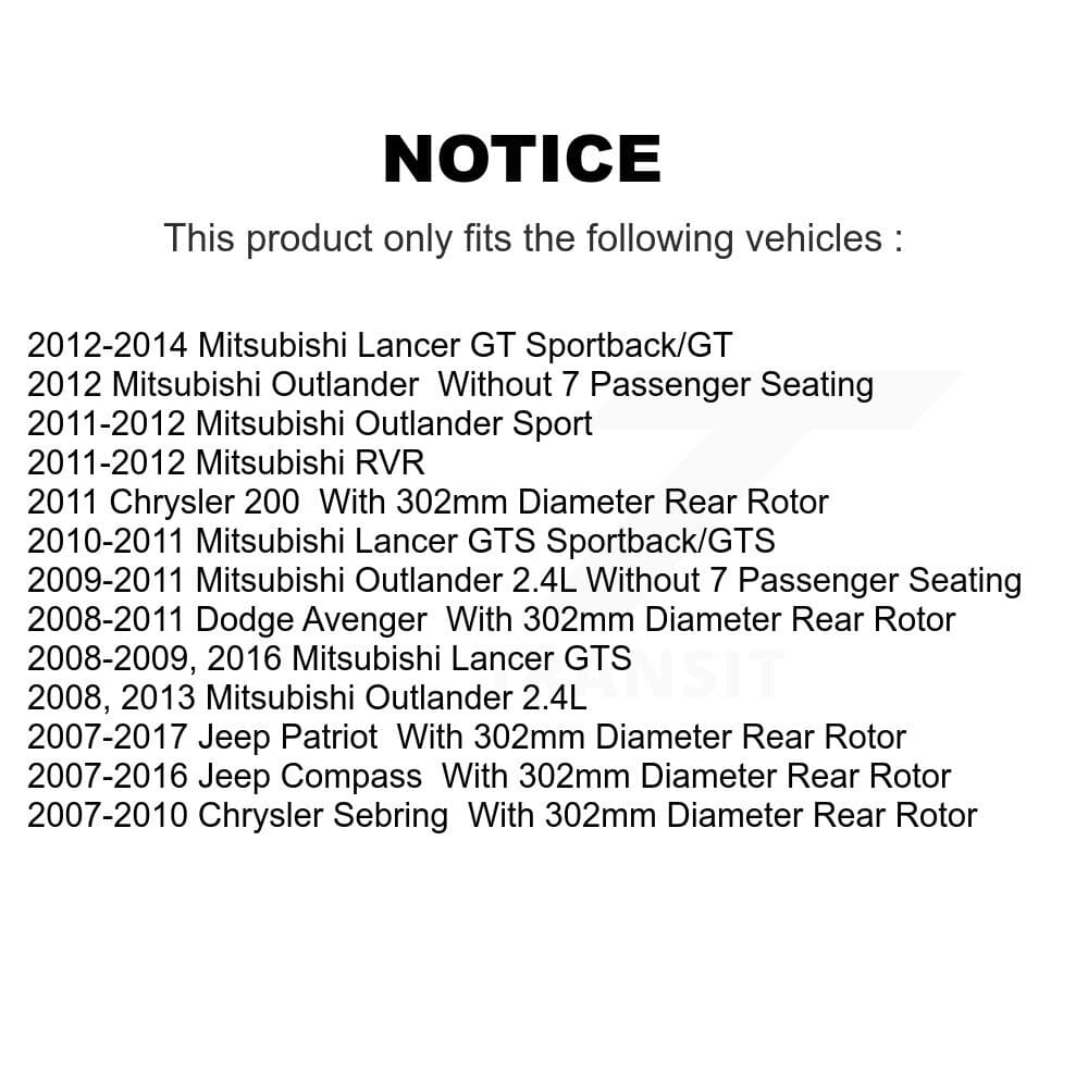 Transit Auto - KGT-100776 - Front and Rear Disc Brake Kits image 24
