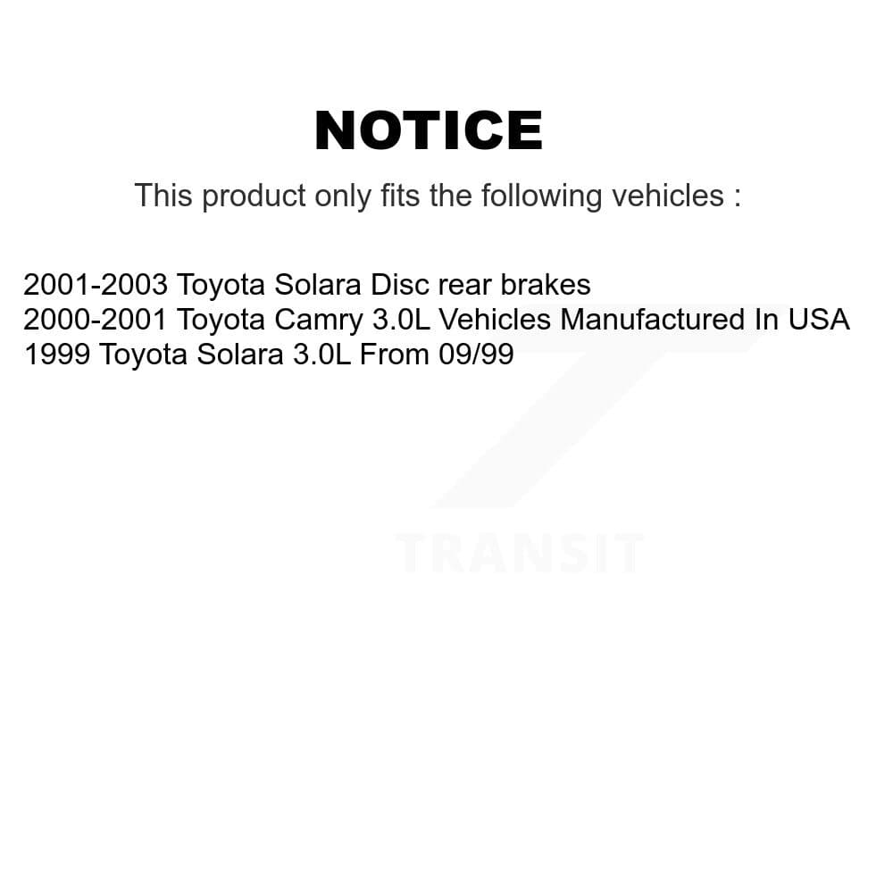 Transit Auto - KGT-100805 - Front and Rear Disc Brake Kits image 24