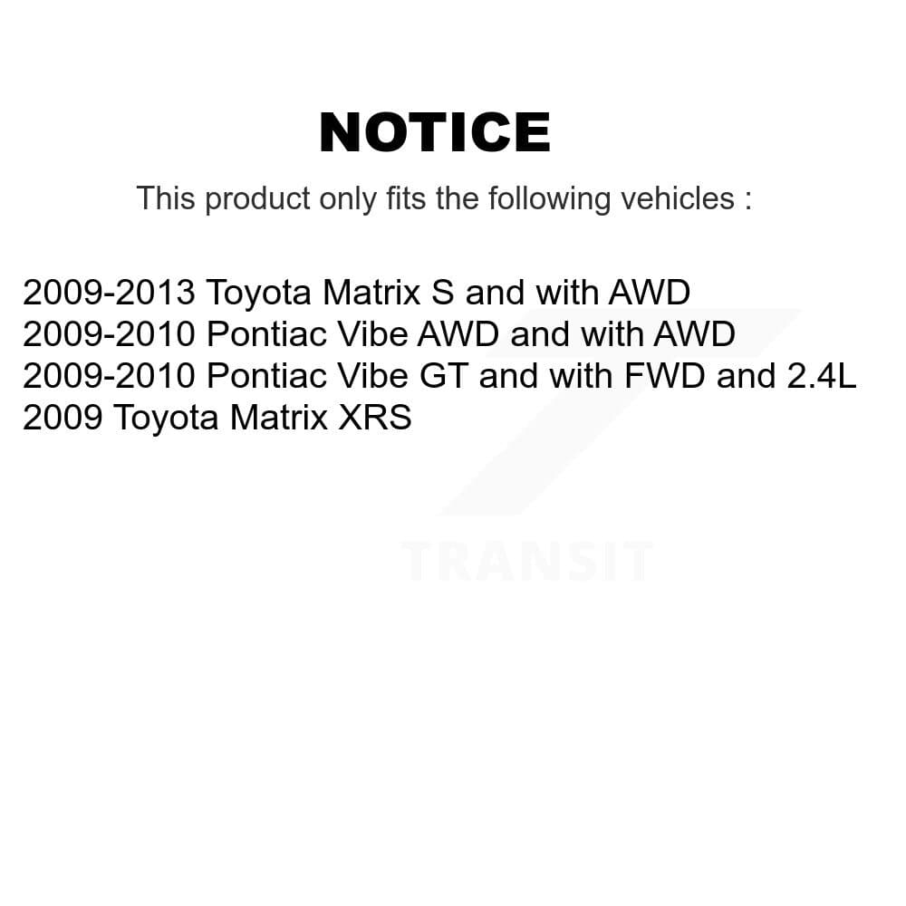 Transit Auto - KGT-101028 - Front and Rear Disc Brake Kits image 24