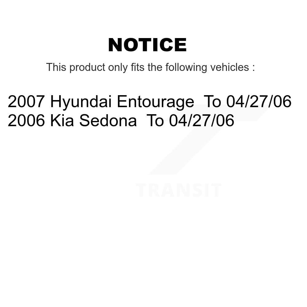 Transit Auto - KGT-101537 - Rear Disc Brake Kits image 24