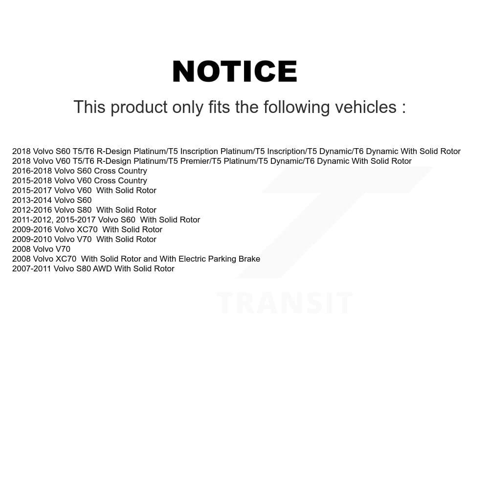Transit Auto - KGT-101573 - Rear Disc Brake Kits image 24