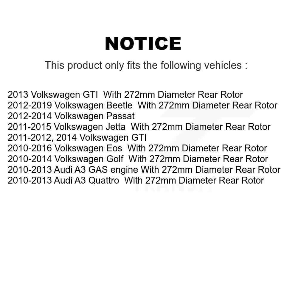 Transit Auto - KGT-101612 - Rear Disc Brake Kits image 24