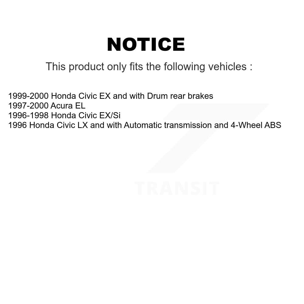 Transit Auto - KGT-101809 - Front and Rear Disc Brake Kits image 24