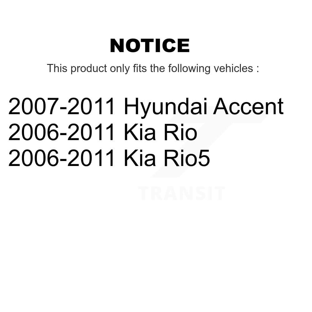 Transit Auto - KGT-101833 - Front and Rear Disc Brake Kits image 24
