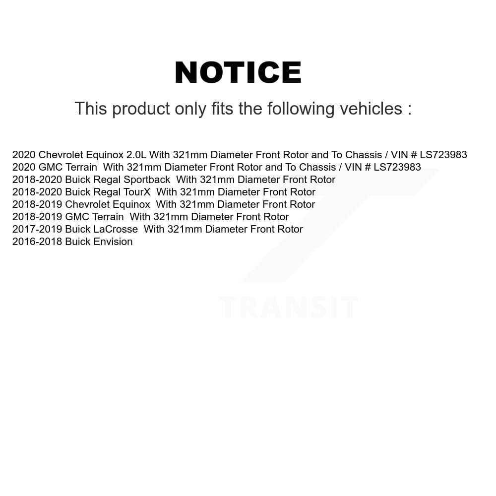 Transit Auto - KGT-102057 - Front Disc Brake Kits image 24