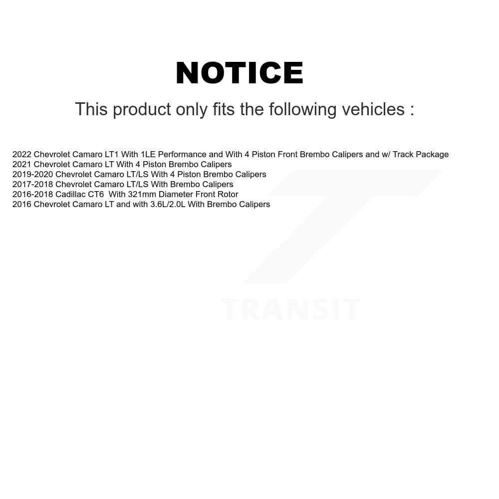 Transit Auto - KGT-102110 - Front and Rear Disc Brake Kits image 24