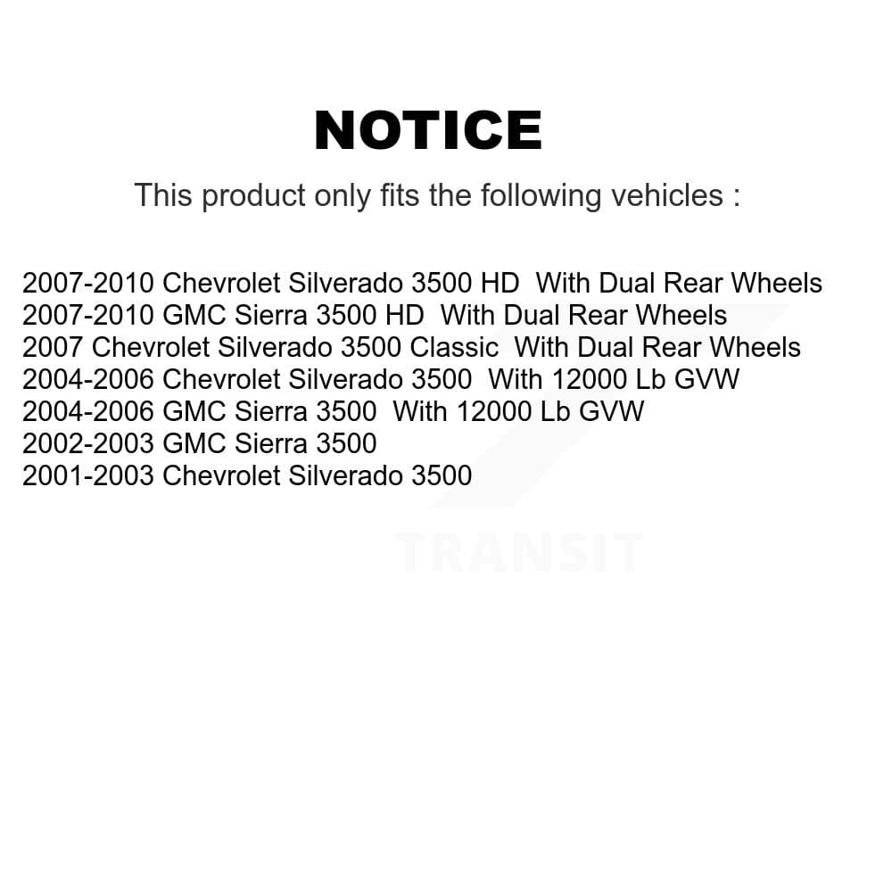 Transit Auto - KGT-102377 - Front and Rear Disc Brake Kits image 24