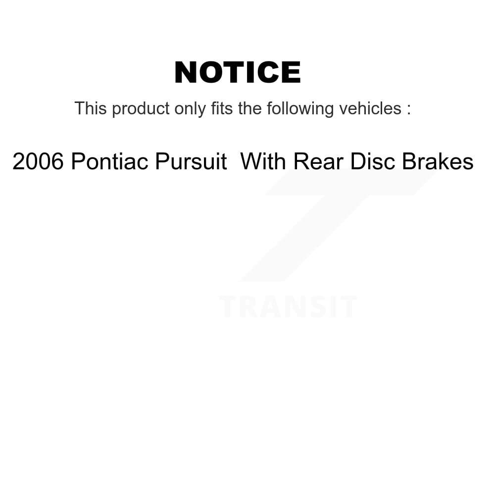 Transit Auto - KGT-102568 - Front and Rear Disc Brake Kits image 24