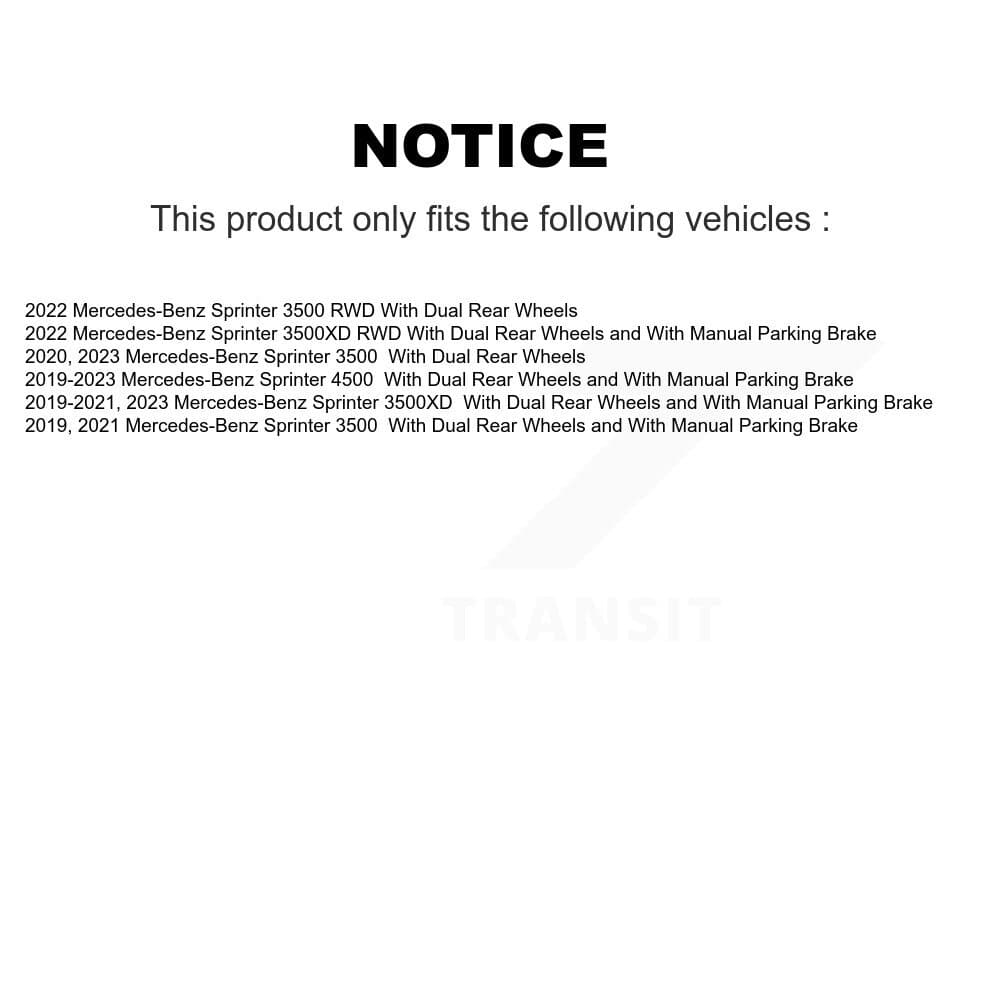 Transit Auto - KGT-102797 - Front and Rear Disc Brake Kits image 24