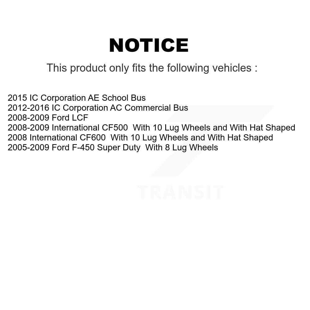 Transit Auto - KGT-103886 - Rear Disc Brake Kits image 24
