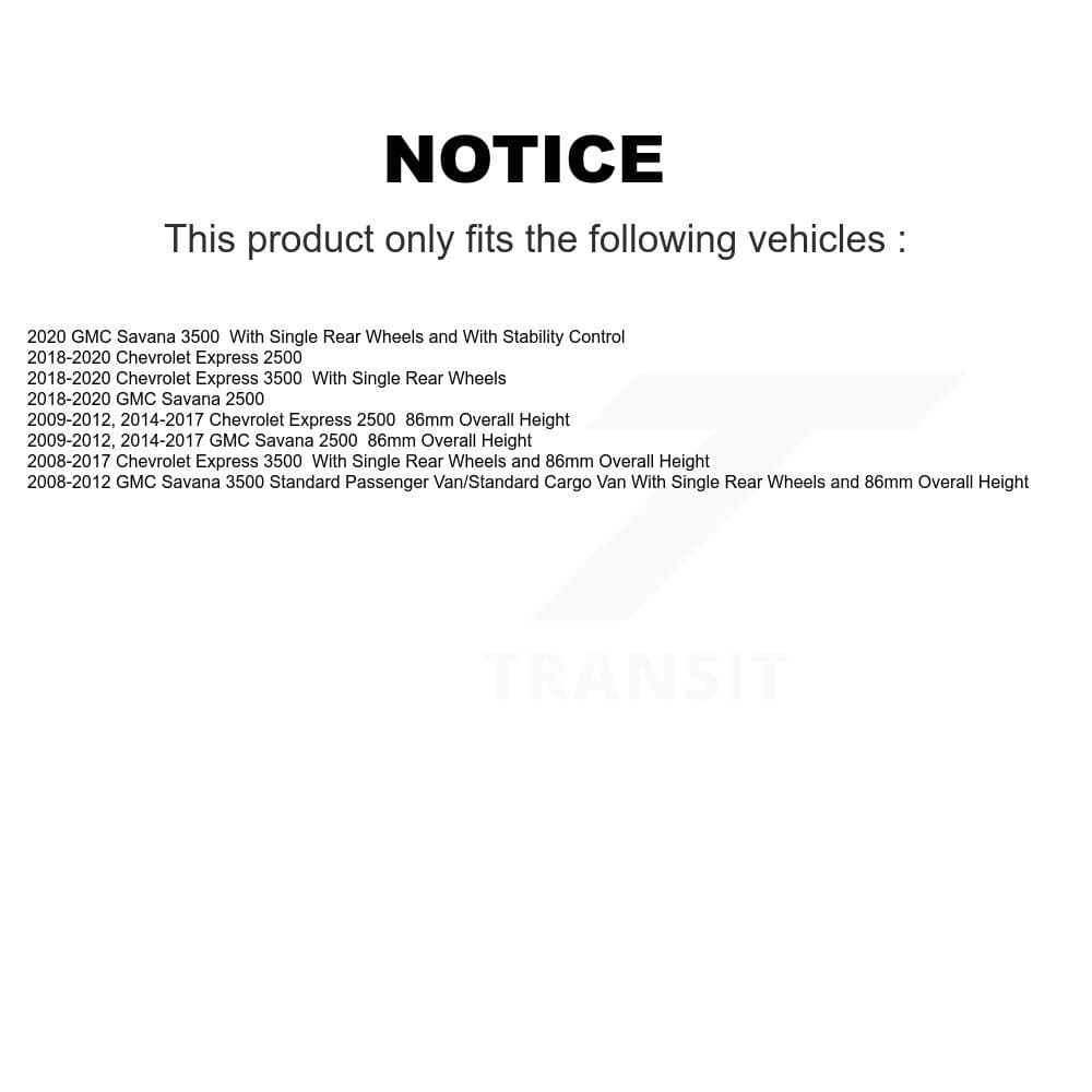 Transit Auto - KGT-104102 - Rear Disc Brake Kits image 24