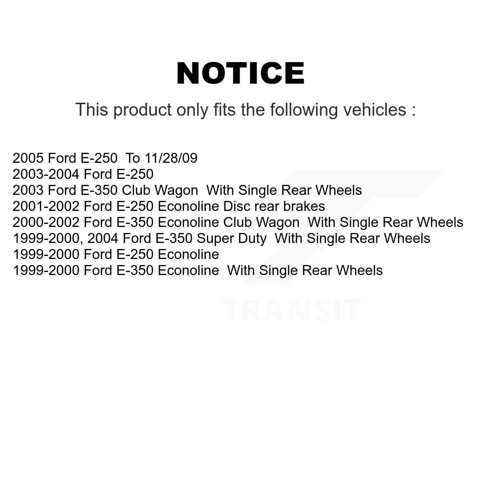 Transit Auto - KGT-104124 - Rear Disc Brake Kits image 24