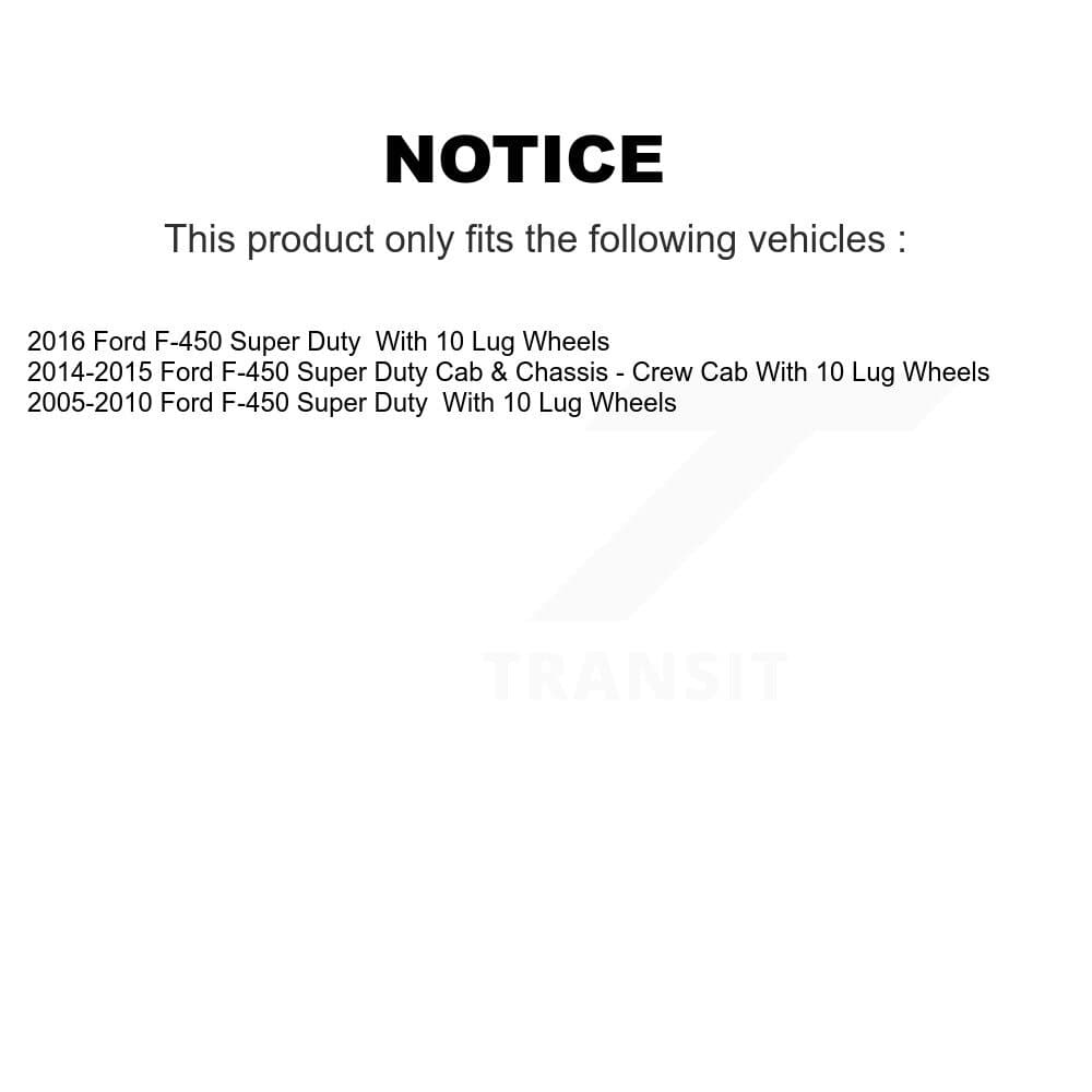 Transit Auto - KGT-104222 - Rear Disc Brake Kits image 24