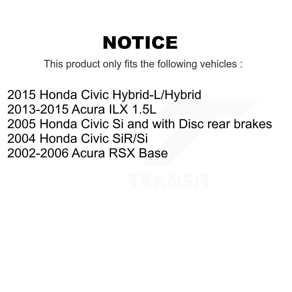 AmeriBRAKES - KNF-100108 - Front and Rear Disc Brake Pad Kits image 14