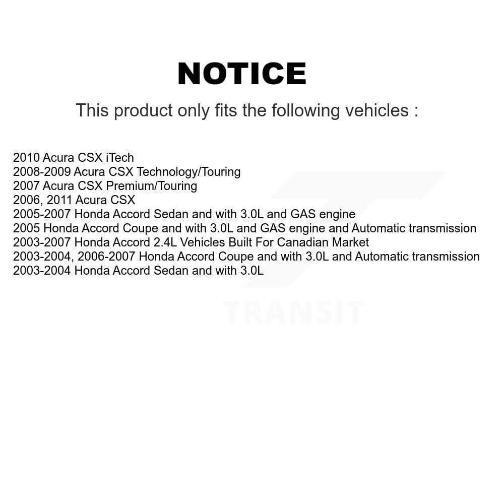 AmeriBRAKES - KNF-100223 - Front and Rear Disc Brake Pad Kits image 14