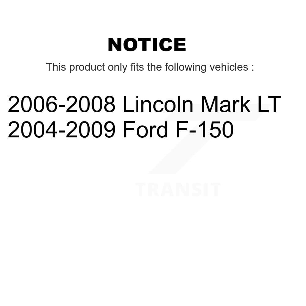AmeriBRAKES - KNF-100244 - Front and Rear Disc Brake Pad Kits image 8