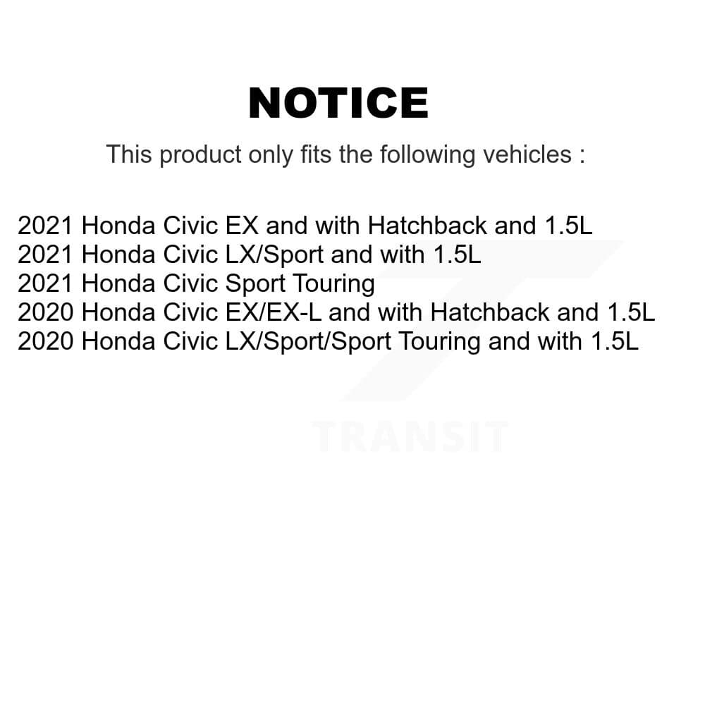 AmeriBRAKES - KNF-100308 - Front and Rear Disc Brake Pad Kits image 8