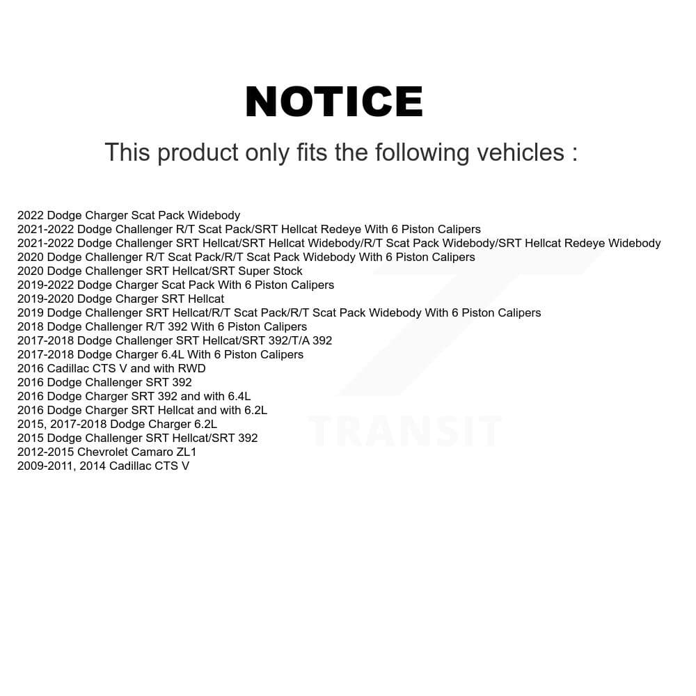 AmeriBRAKES - KNF-100356 - Front and Rear Disc Brake Pad Kits image 8