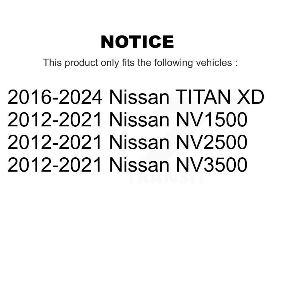 AmeriBRAKES - KNF-100375 - Front and Rear Disc Brake Pad Kits image 8