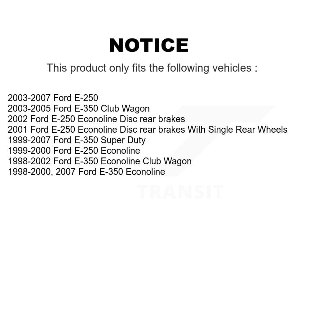 AmeriBRAKES - KNF-100458 - Front and Rear Disc Brake Pad Kits image 8