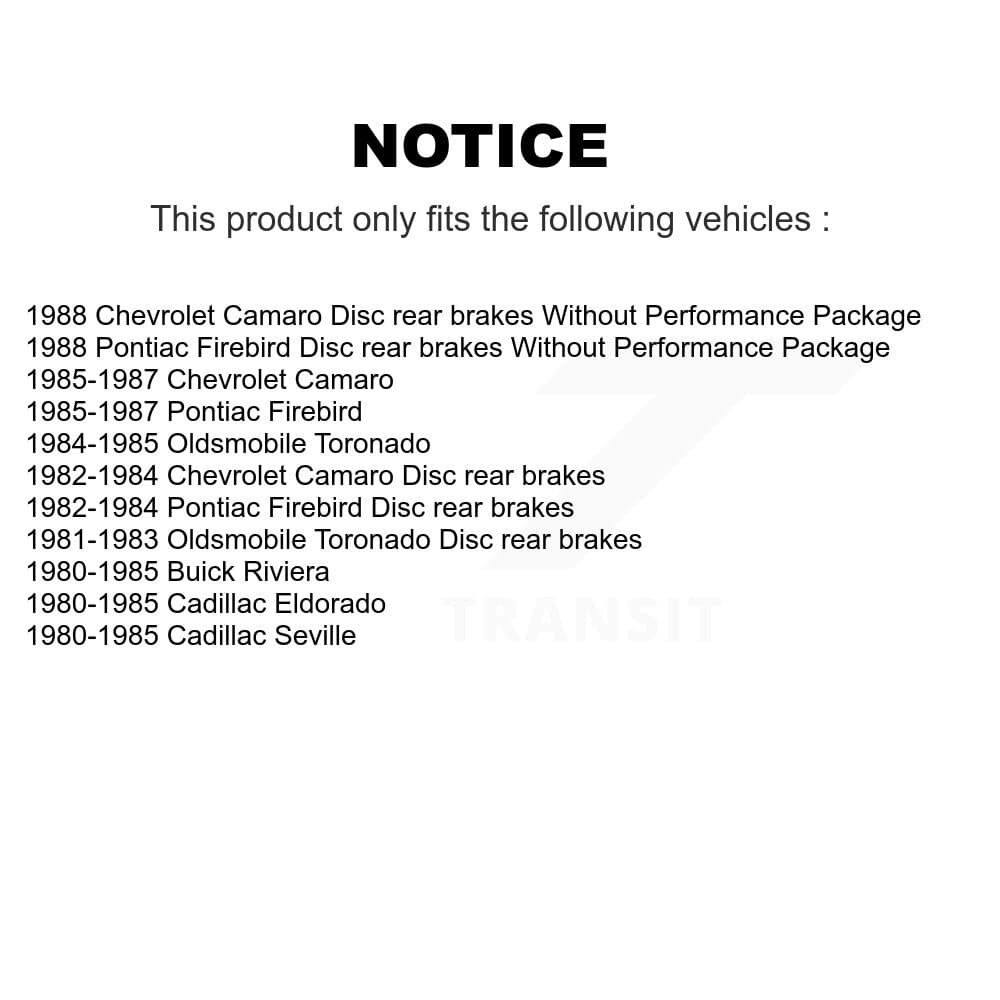 AmeriBRAKES - KNF-100479 - Front and Rear Disc Brake Pad Kits image 8