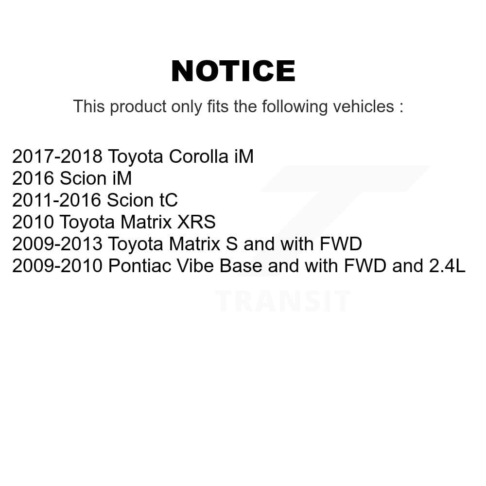 AmeriBRAKES - KNF-100501 - Front and Rear Disc Brake Pad Kits image 14